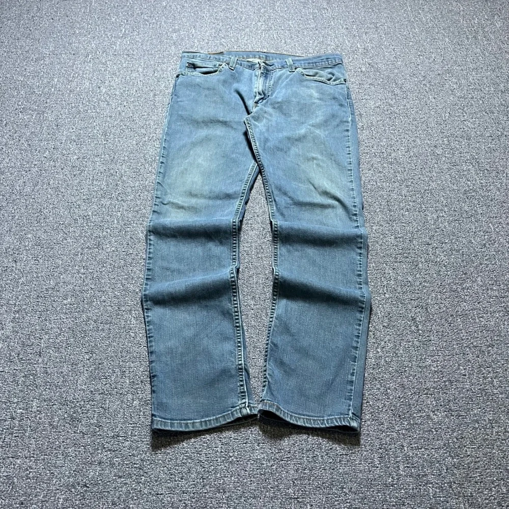 Levi's 511 Slim Fit Jeans W34 L32 Blue Denim Faded Casual Medium Wash